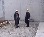 Chinese Embassy construction.