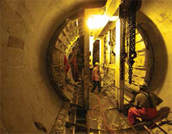 Waterproofing Toronto's Strachan Avenue Tunnel
