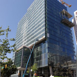 TELUS Garden being built in a sunny day in the year 2014