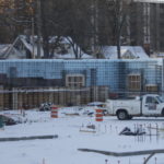 Construction for Kent State University's expansion is ongoing.