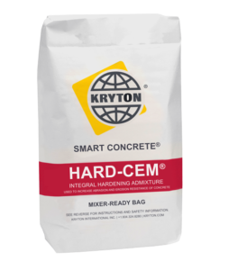 Hard-Cem - abrasion and erosion resistance admixture for concrete.