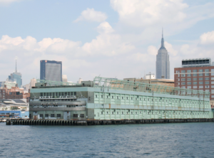 the historic Pier 57 in New York underwent an extensive redevelopment with Kryton's Waterproofing System.